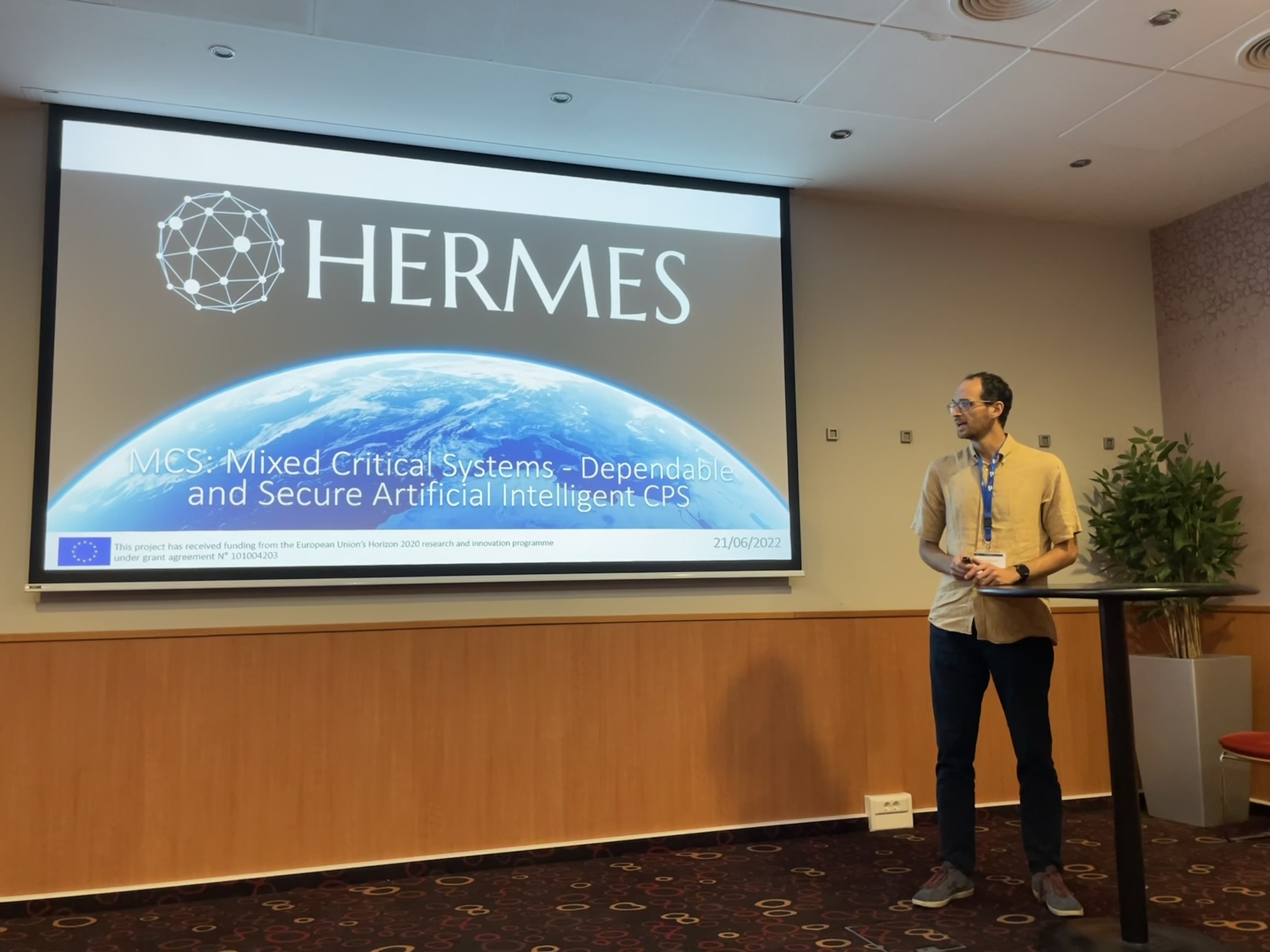HERMES Project gets presented at HIPEAC 2022